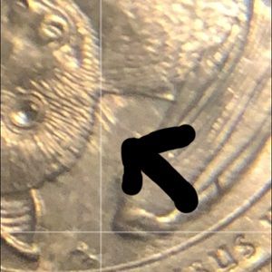 Error “Feeder Fingers”. 2020 P Bat Quarter from the National Park series.